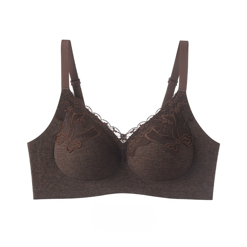 Women Fashion Ribbed Lace Bral - đánh giá và giá Wirefree Bra Comfort